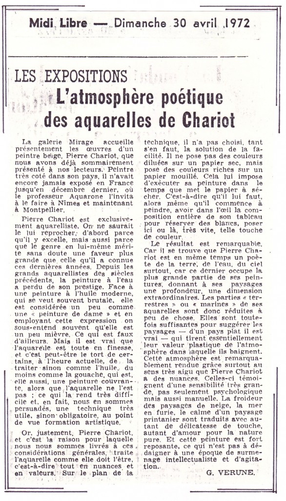 Article du Midi libre (France)